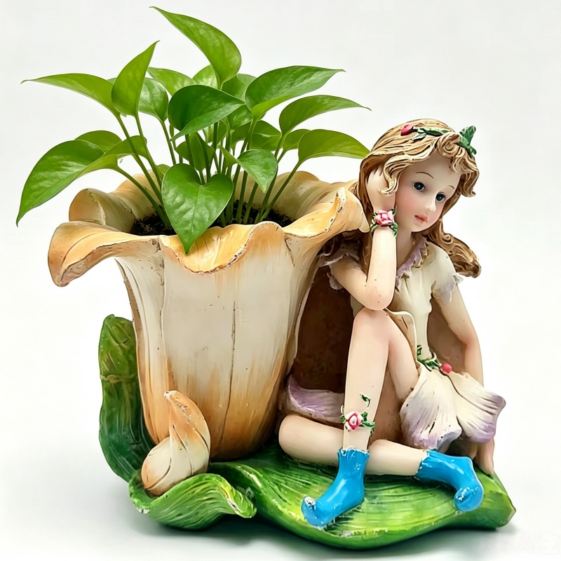 꽃 요정 꽃병 선인장 실리콘 금형 DIY 만들기 수지  - Cactus Mix Pot 리뷰 및 가격