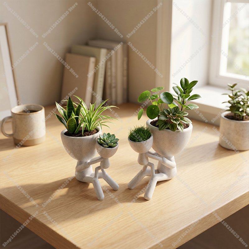 패밀리 스타일 화분 - 창의적인 화분, 다육식물 및 선 - Plant Parent Pot 리뷰 및 가격
