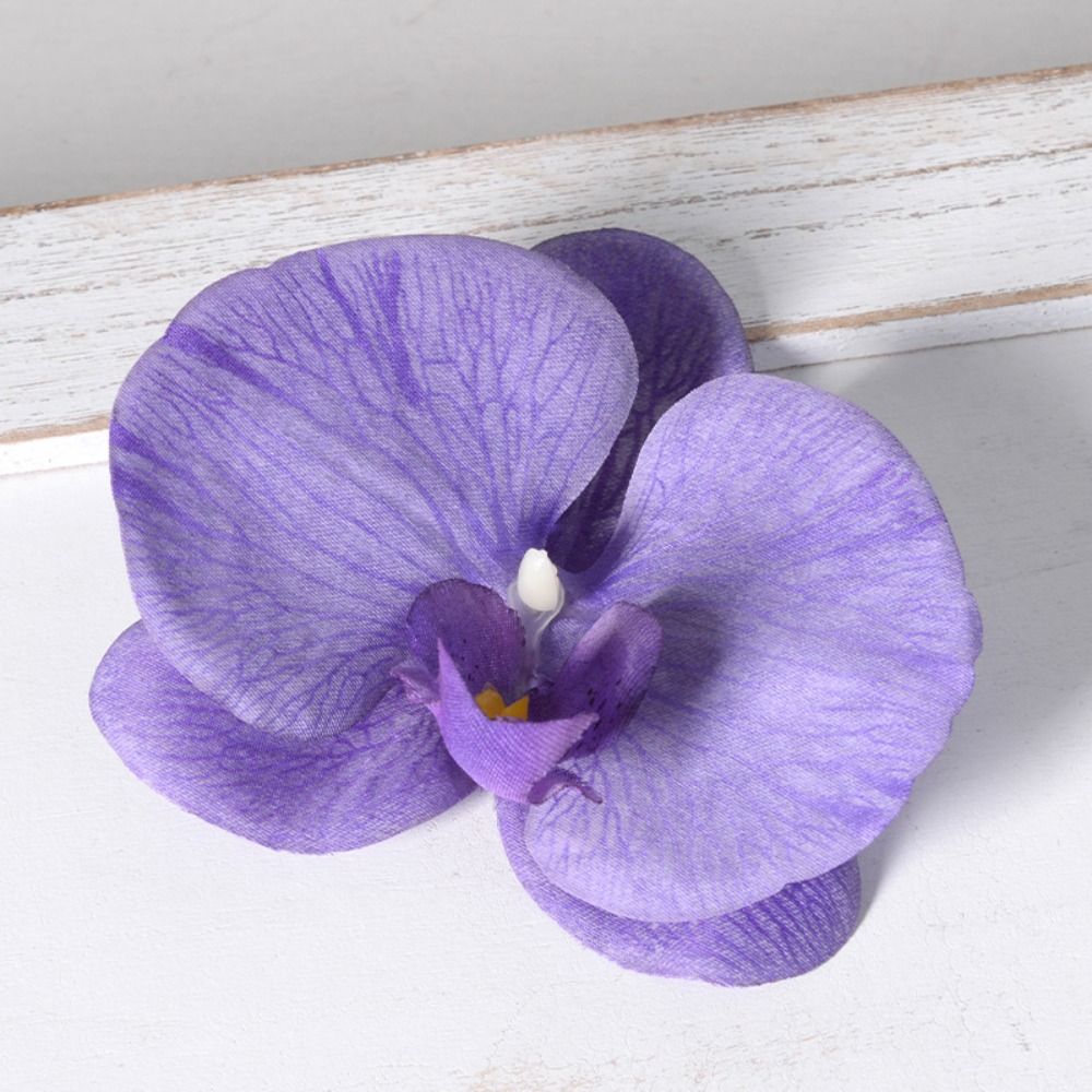 DIY 팔레놉시스 꽃 머리 장식 수제 사랑스러운 인공  - Orchid Phalaenopsis 리뷰 및 가격