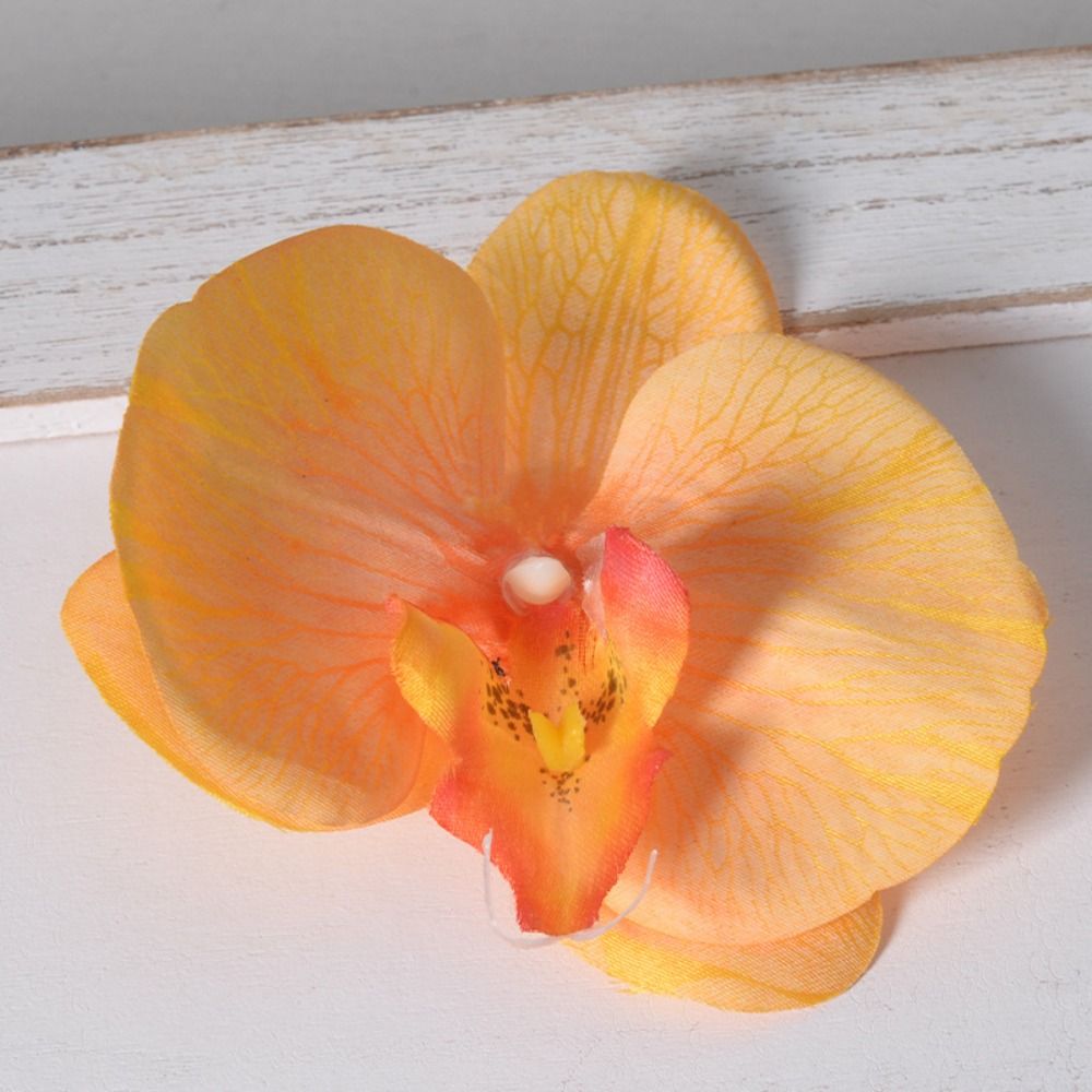 DIY 팔레놉시스 꽃 머리 장식 수제 사랑스러운 인공  - Orchid Phalaenopsis 리뷰 및 가격
