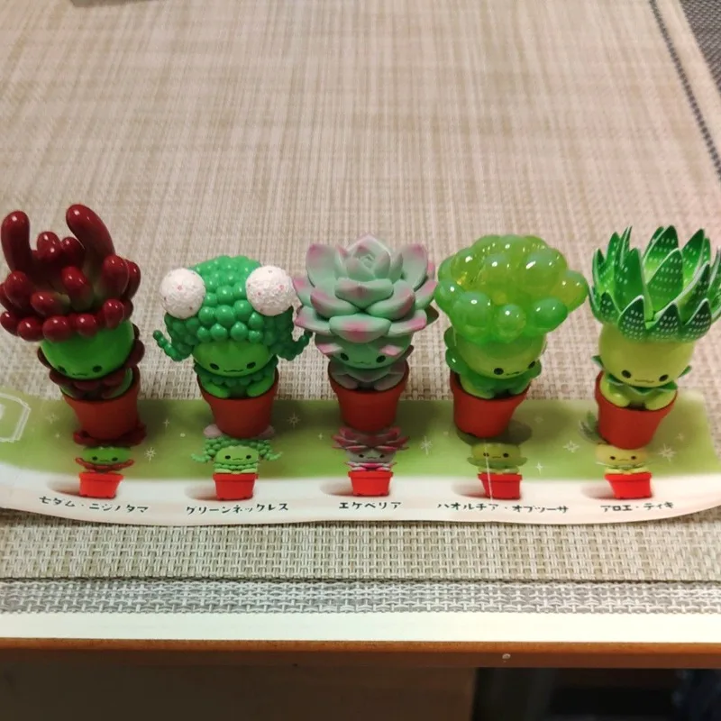 오리지널 QUALIA Kawaii Gashapon 피규 - Cactus Mix Pot 리뷰 및 가격