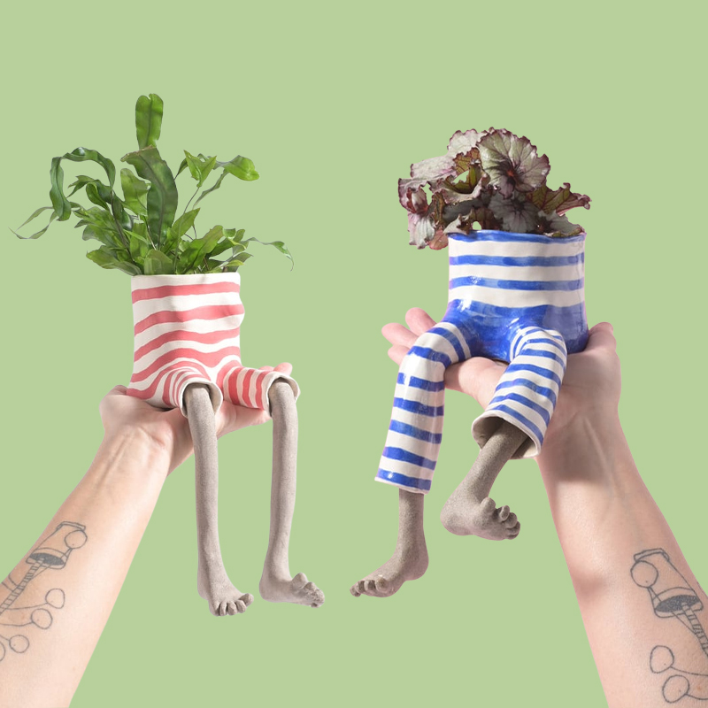 1개씩 들어있는 참신한 디자인의 세라믹 화분, 귀여운  - Plant Parent Pot 리뷰 및 가격