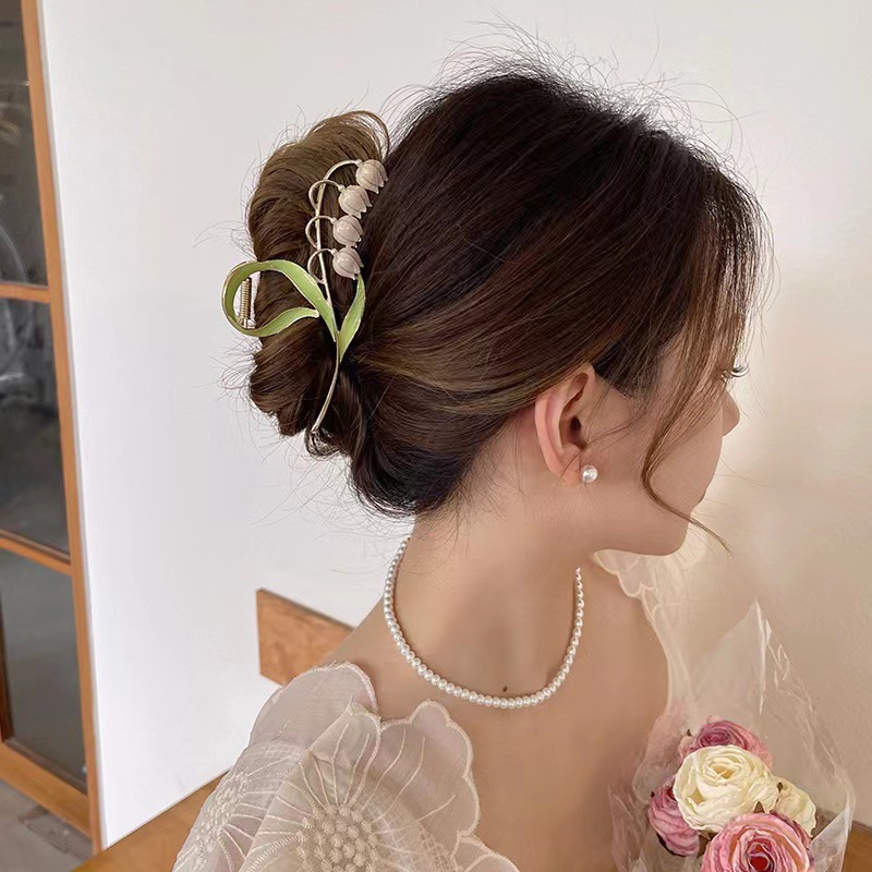 1개 벨 오키드 꽃 슈퍼 페어리 분위기 헤어 액세서리, - Orchid Phalaenopsis 리뷰 및 가격