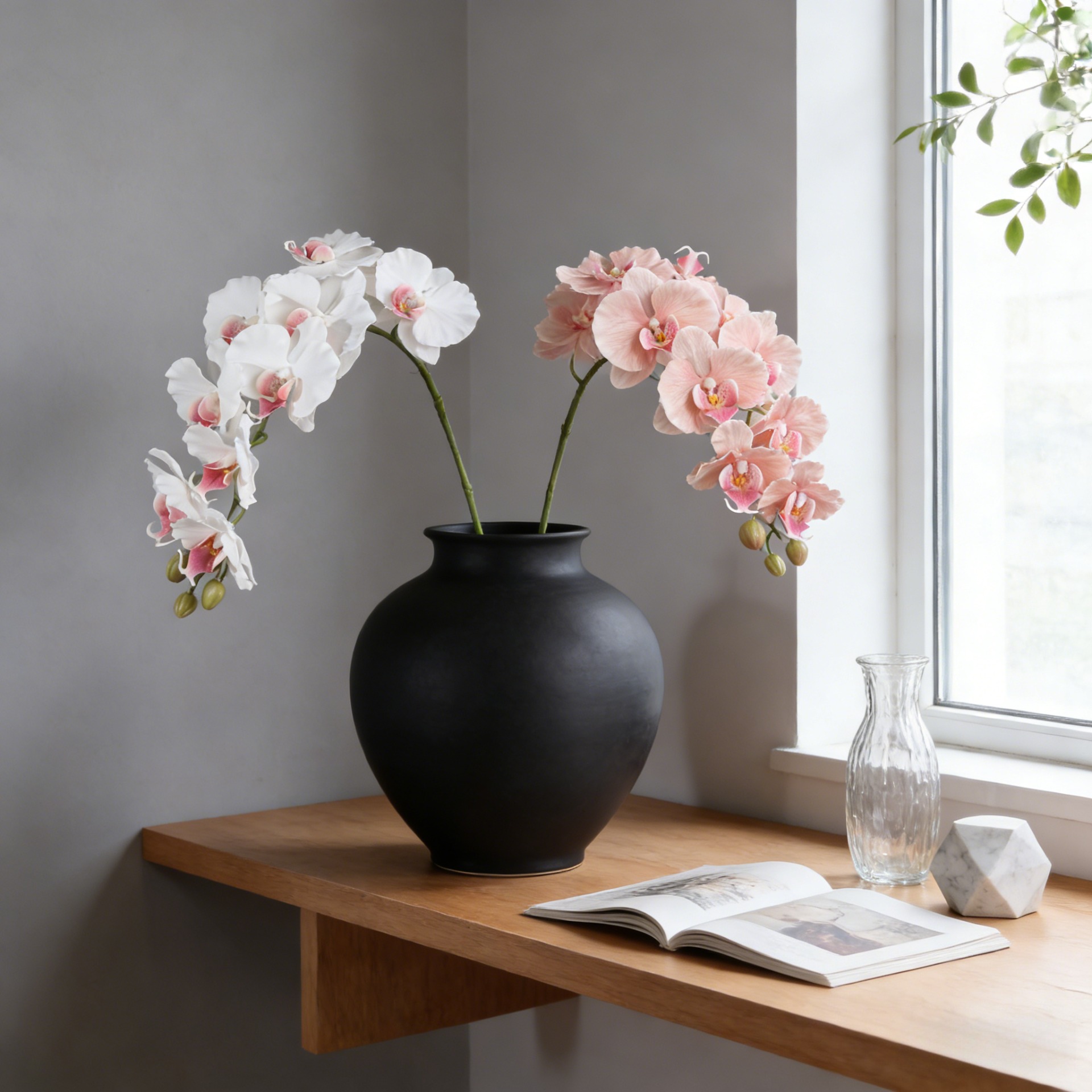 38.6인치 9송이 한국 스타일 인조 팔라에노프시스 홈 - Orchid Phalaenopsis 리뷰 및 가격