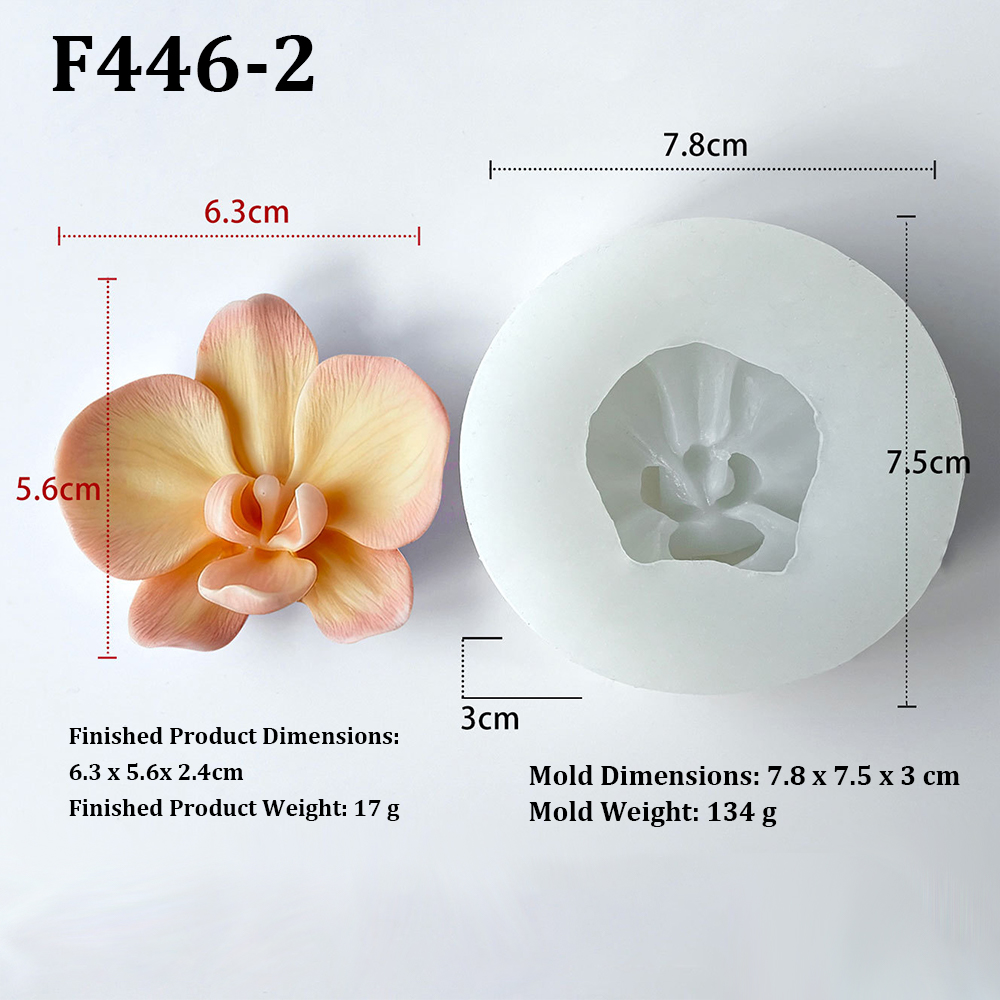 파라에노피스 난초 꽃 모양 캔들 실리콘 몰드 DIY 꽃 - Orchid Phalaenopsis 리뷰 및 가격