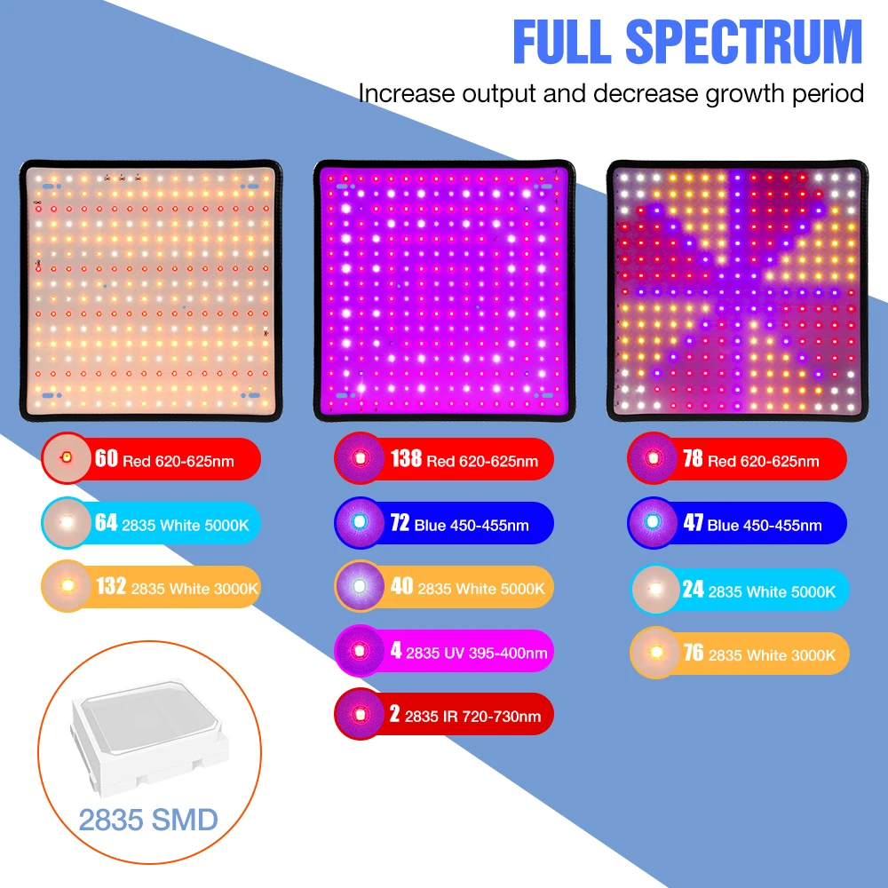200W LED 퀀텀 보드 식물등 풀 스펙트럼 식물 재 - Cactus Mix Pot 리뷰 및 가격
